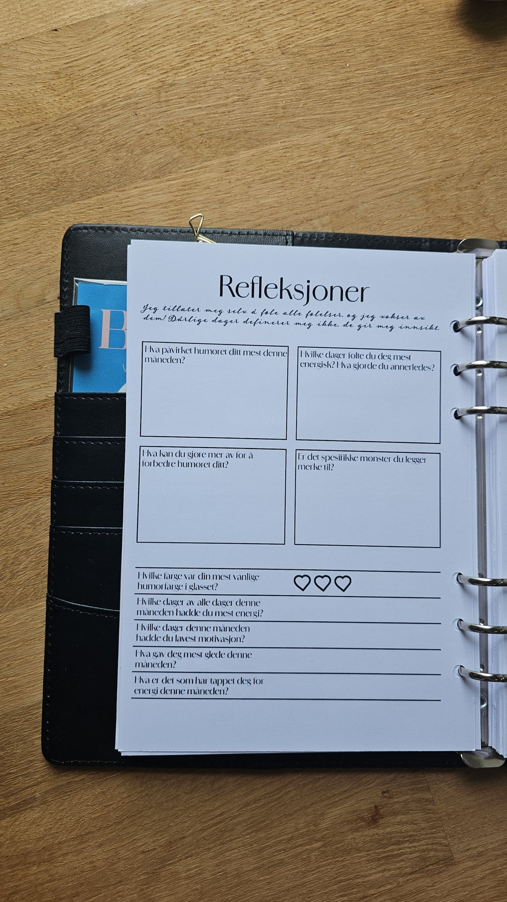 Humør tracker for 3 måneder
